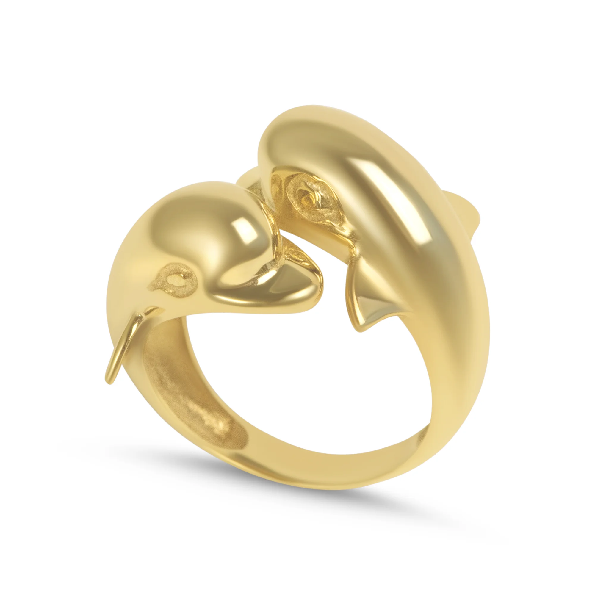 Two Headed Dolphin Ring #5