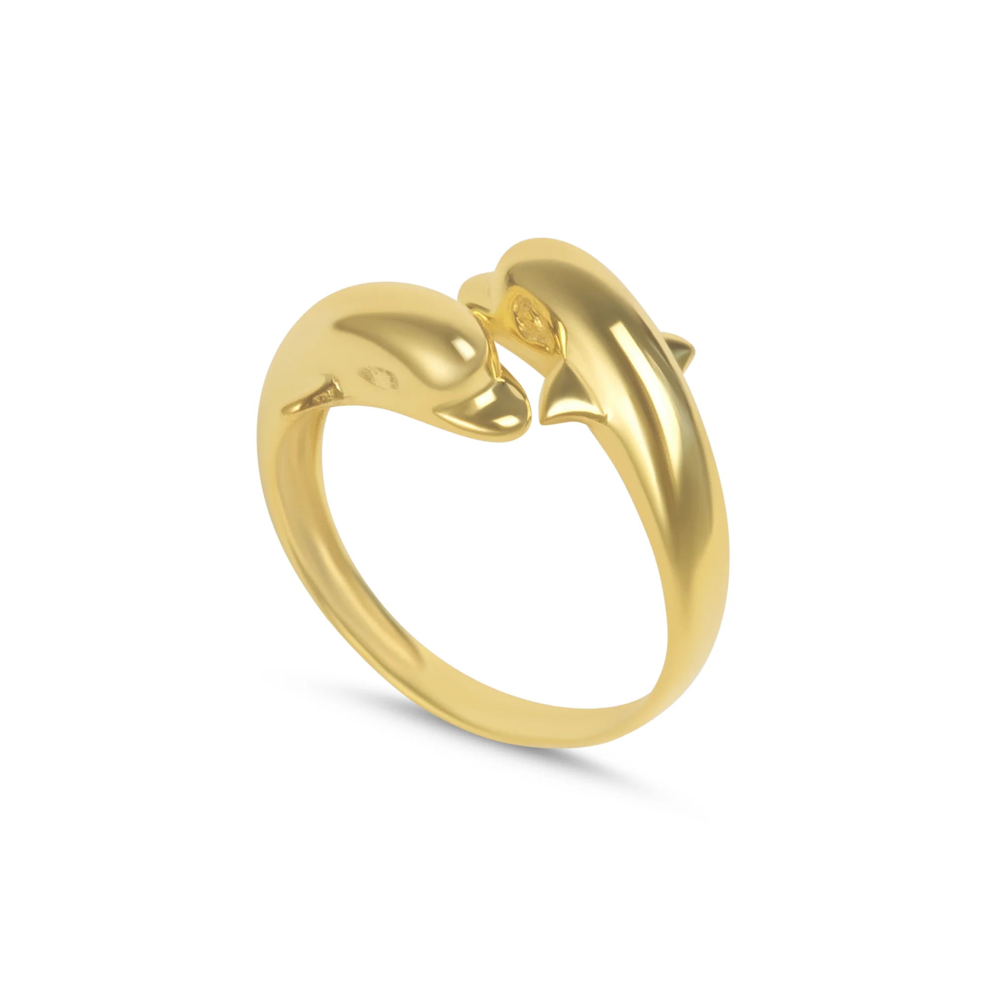 Two Headed Dolphin Ring #3