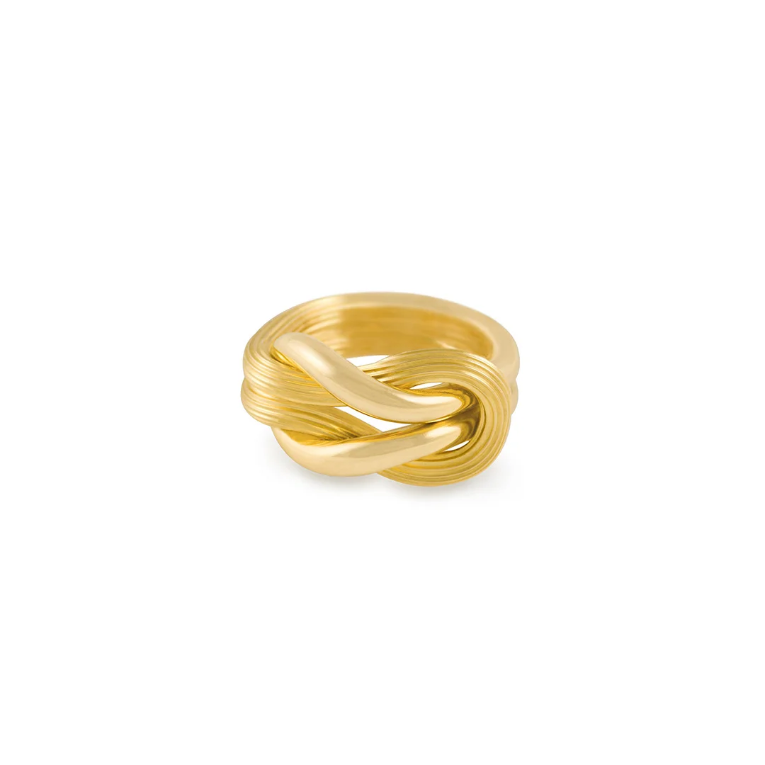 Gold Hercules Knot Ring