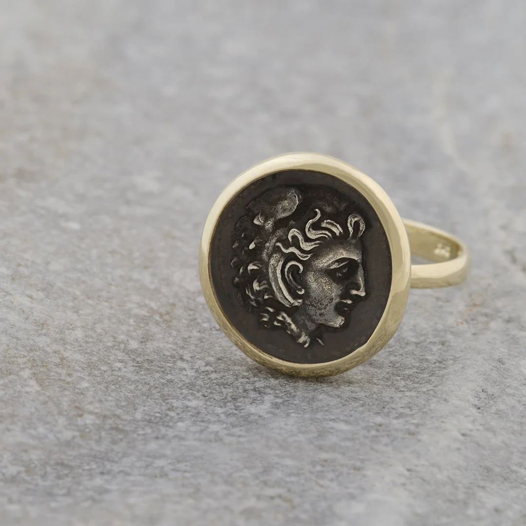 Alexander Large Coin Ring